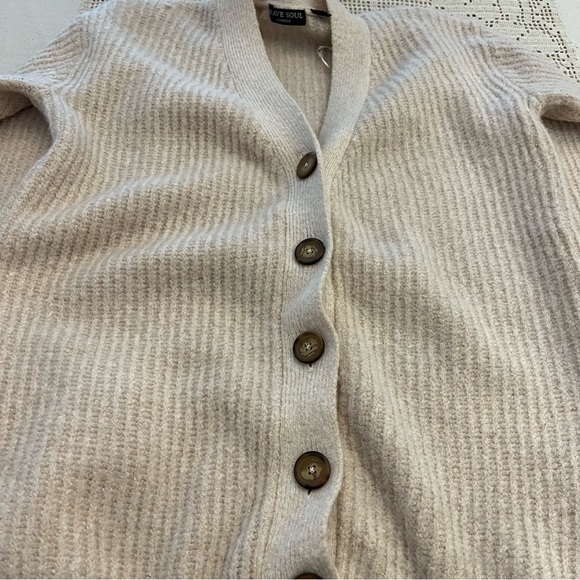 Brave Soul London , Oversized Costal Grandma Cardigan , Sz XS - Picture 9 of 10